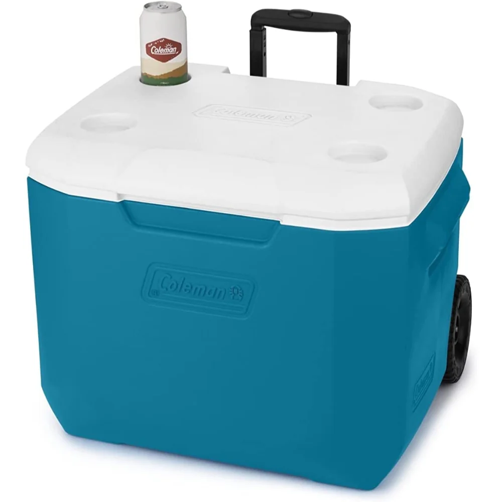 Coleman Cava Con Ruedas Chiller 60Qt Blue - Image 3
