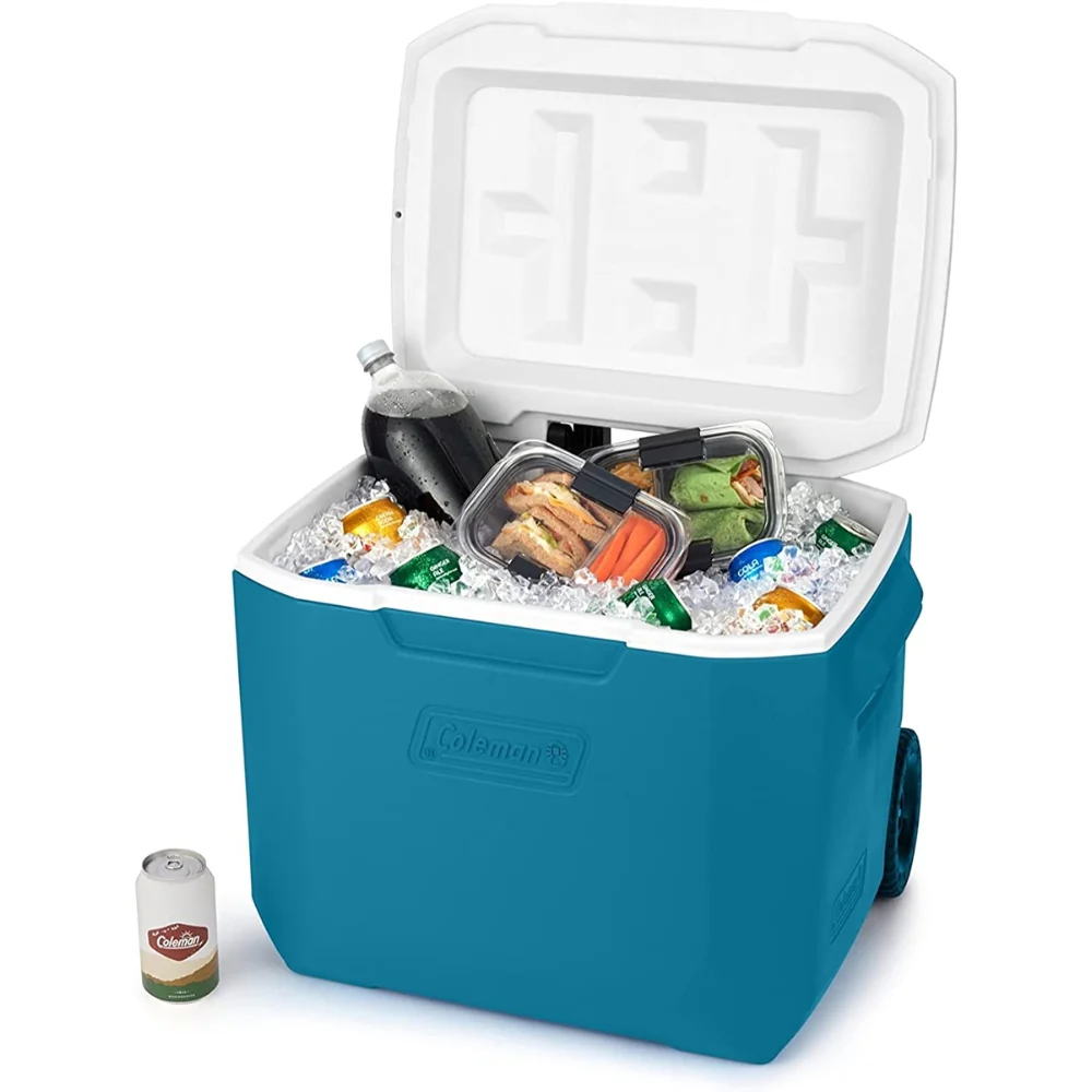 Coleman Cava Con Ruedas Chiller 60Qt Blue - Image 5
