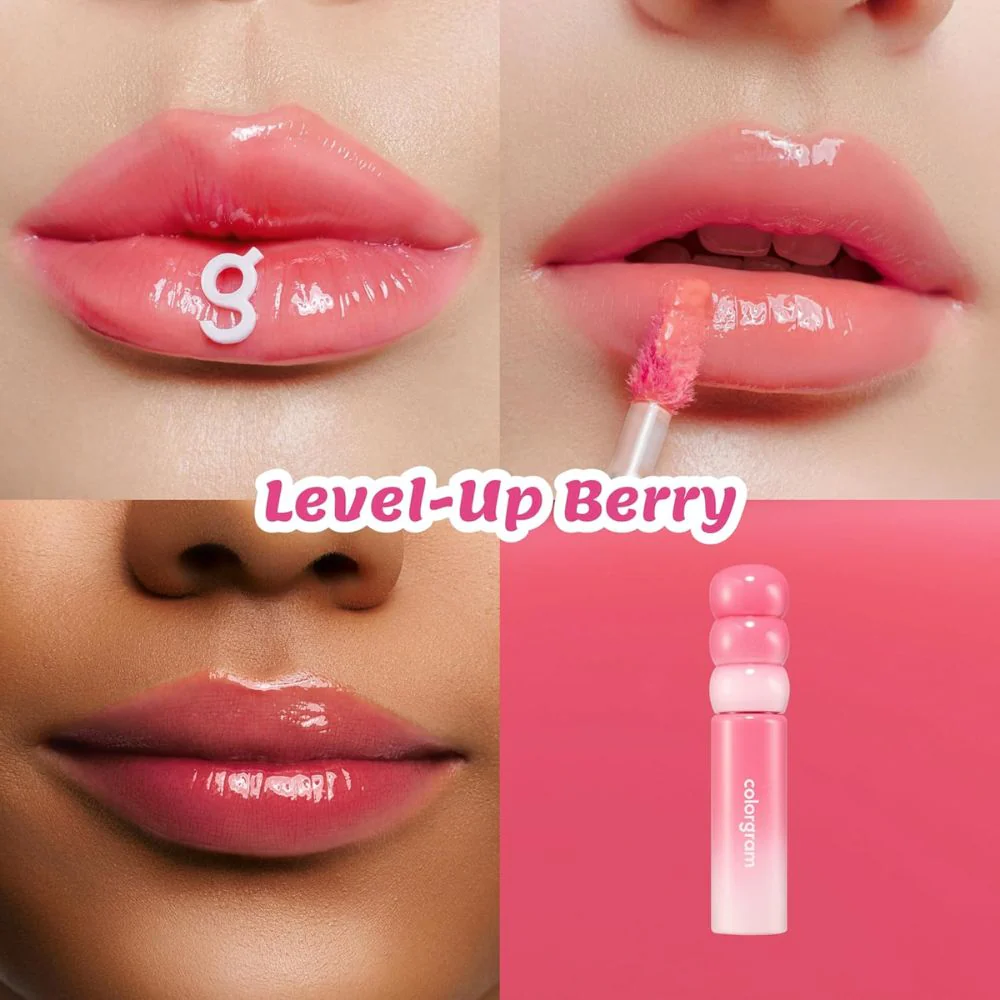 Colorgram Fruity Glass Tint Milk 05 Level Up Berry 3g - Image 2