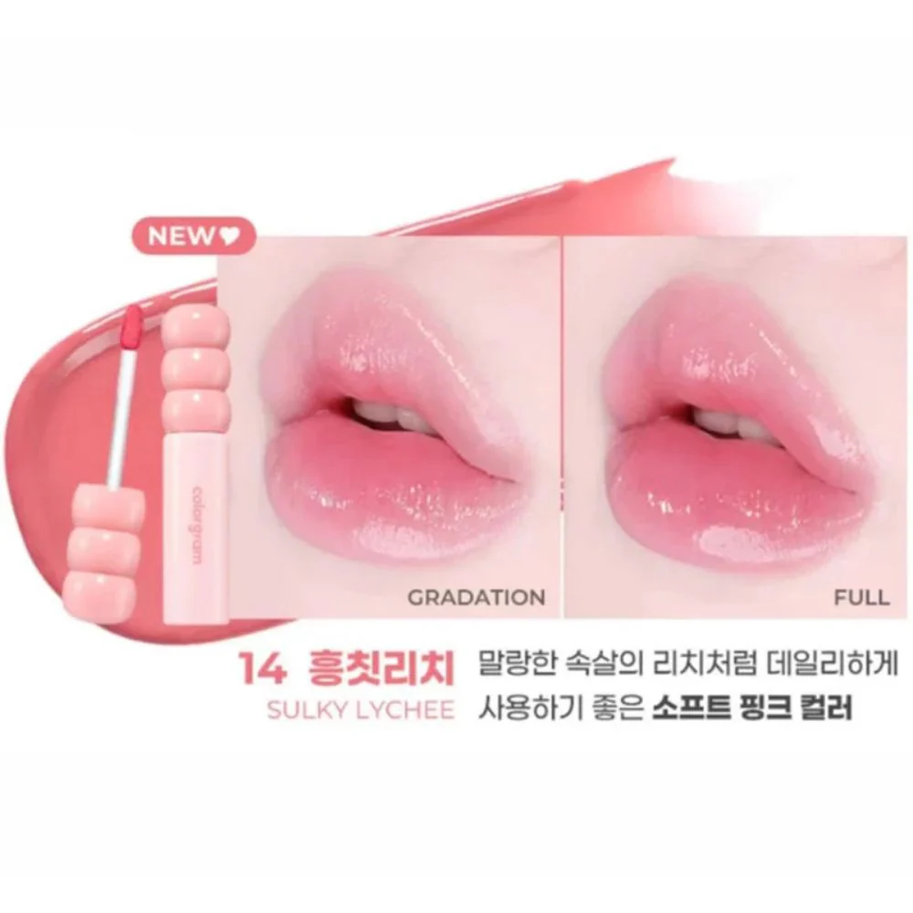 Colorgram Fruity Glass Titnt 14 Sulky Lychee 3g - Image 2