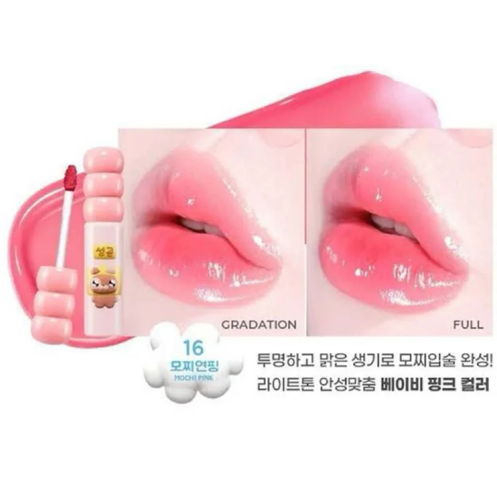 Colorgram Fruity Glass Titnt 16 Mochi Pink 3g - Image 2
