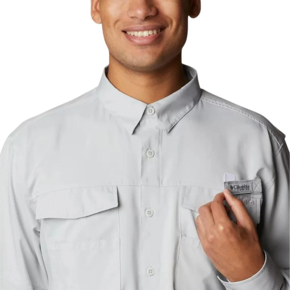Columbia Camisa Blood and Guts IV Woven para Caballeros - Image 3