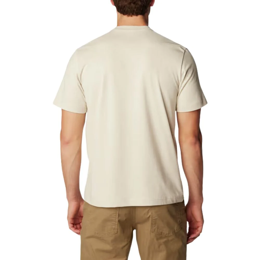 Columbia Franela Landroamer Short Sleeve Henley para Caballeros - Image 3
