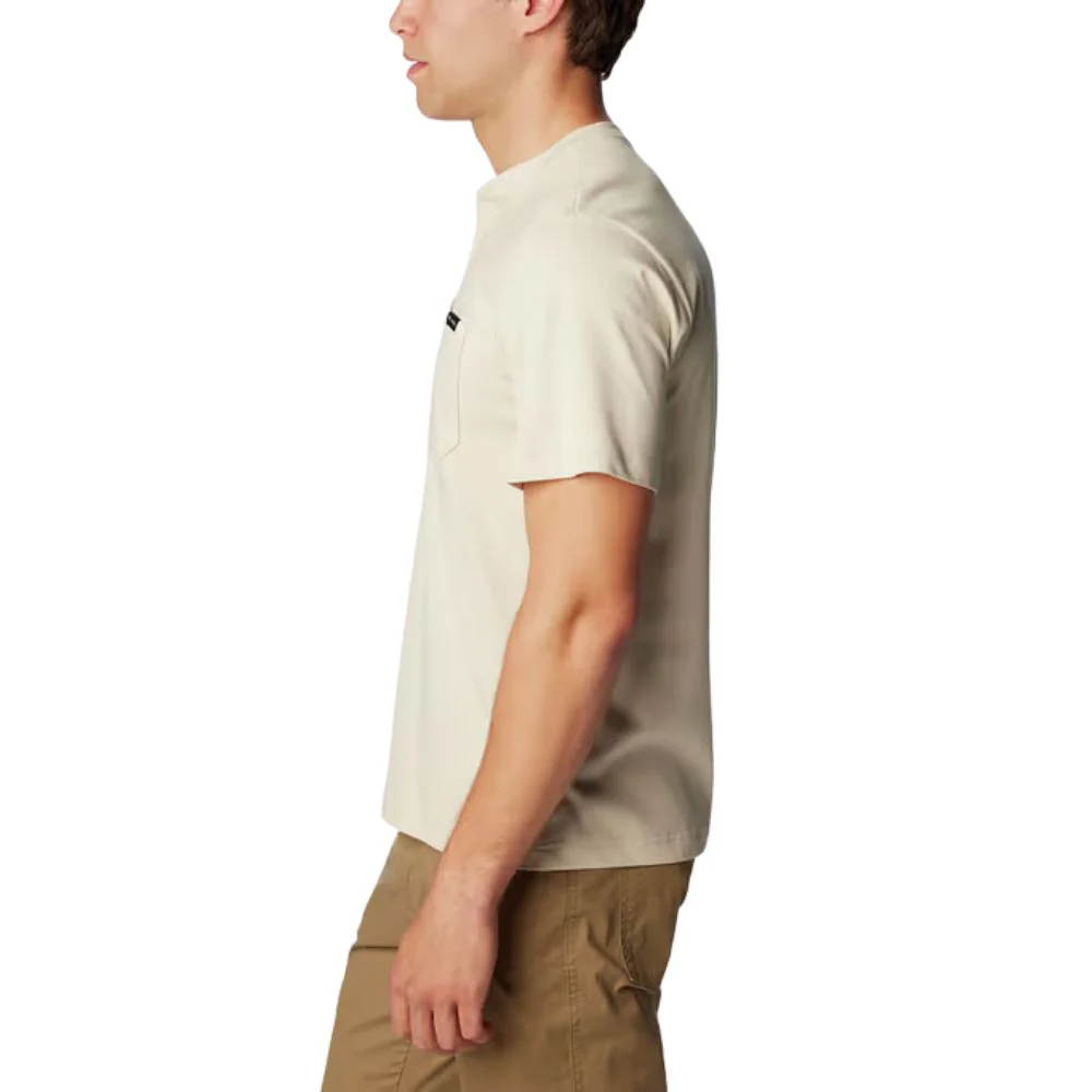 Columbia Franela Landroamer Short Sleeve Henley para Caballeros - Image 4