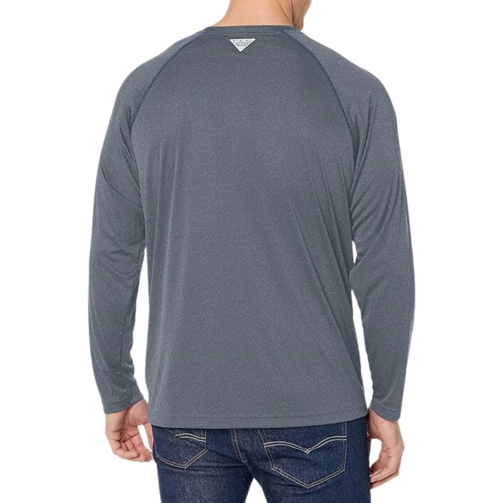 Columbia Franela para Caballeros Terminal Tackle Heather LS Shirt - Image 2
