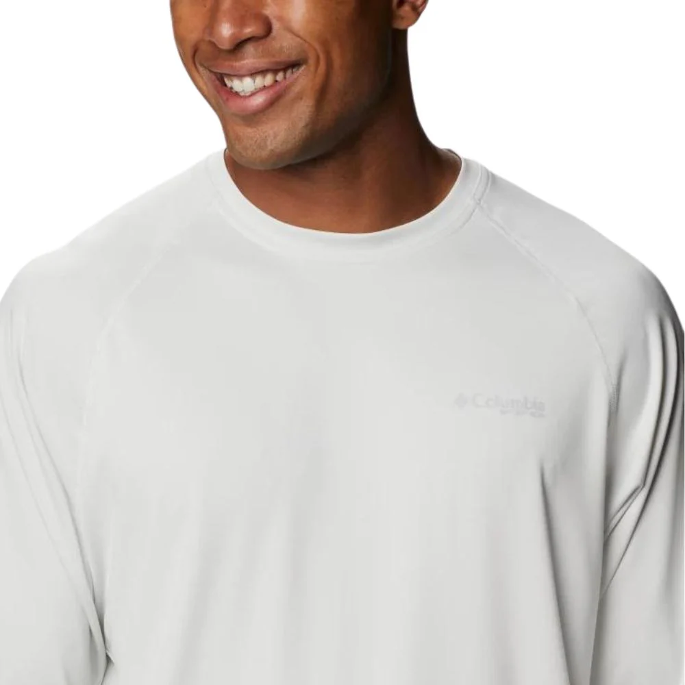 Columbia Franela para Caballeros Terminal Tackle Heather LS Shirt - Image 2