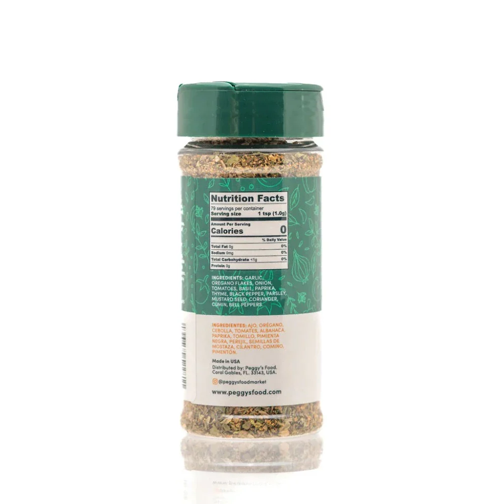 Condimento Peggy's Food Perfect Blend Salt Free 85gr - Image 2