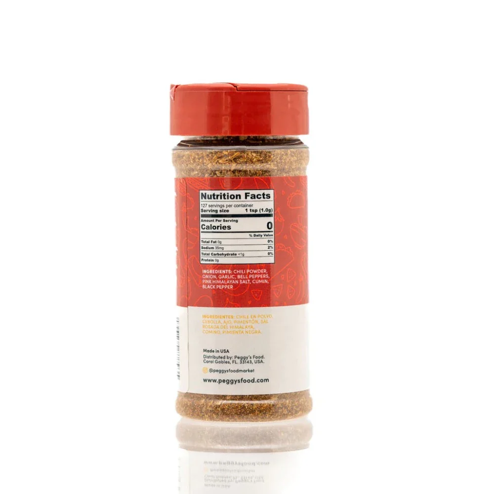 Condimento Peggy's Food Sassy Chili Blend Low Sodium 127.5gr - Image 2