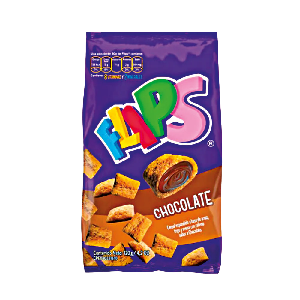 Flips de Chocolate 120gr