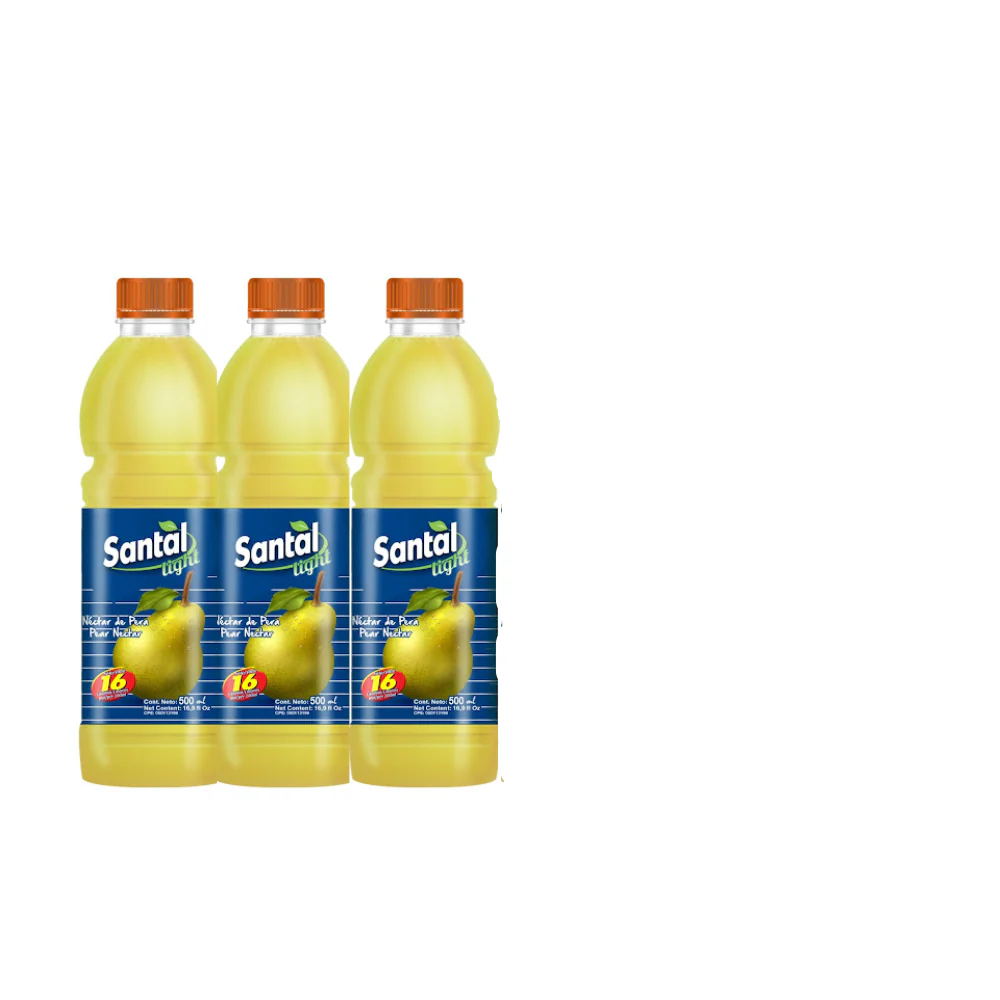 Santal Light Nectar de Pera Pack de 3 Und de 500ml - Image 2