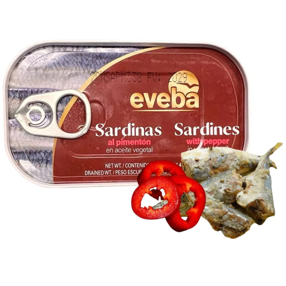 Sardinas Eveba Al Pimenton en Aceite Vegetal 125g - Image 3