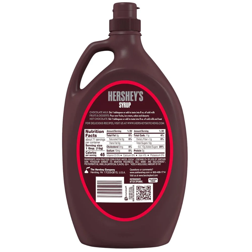 Syrup Hershey's Chocolate 1.36 kg - Image 4