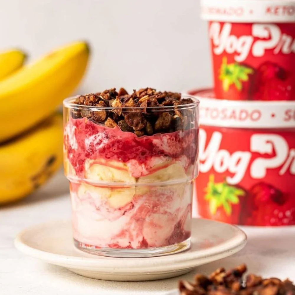 Yogurt Griego Yog Pro Descremado- Deslactosado Frutos Rojos 150g - Image 2