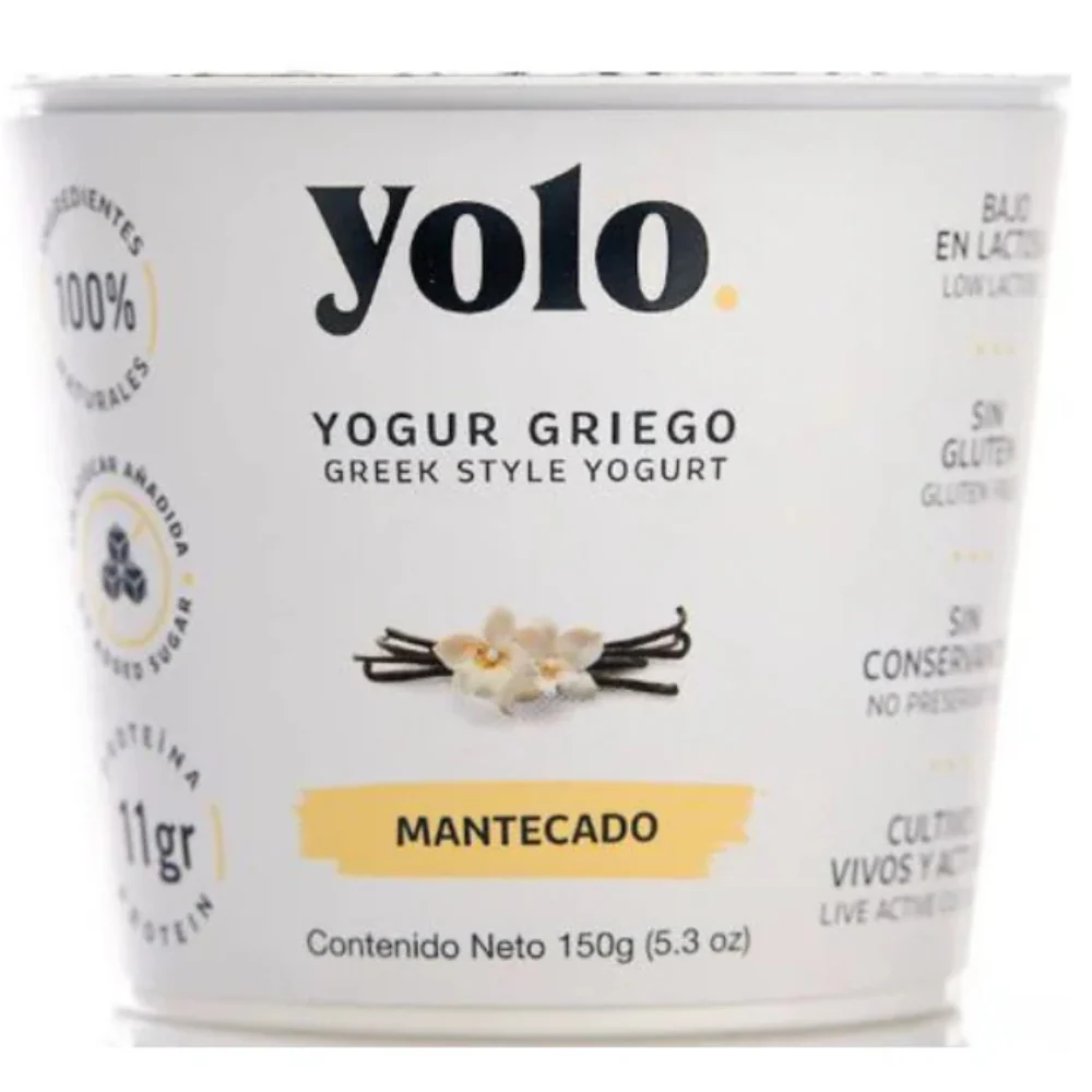 Yogurt Griego Yolo Mantecado 150 gr
