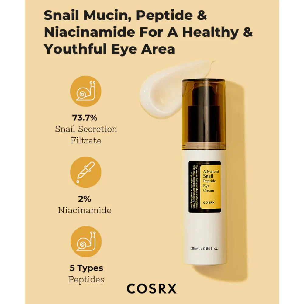 COSRX Advanced Snail Peptide Eye Cream 25ml - Image 3