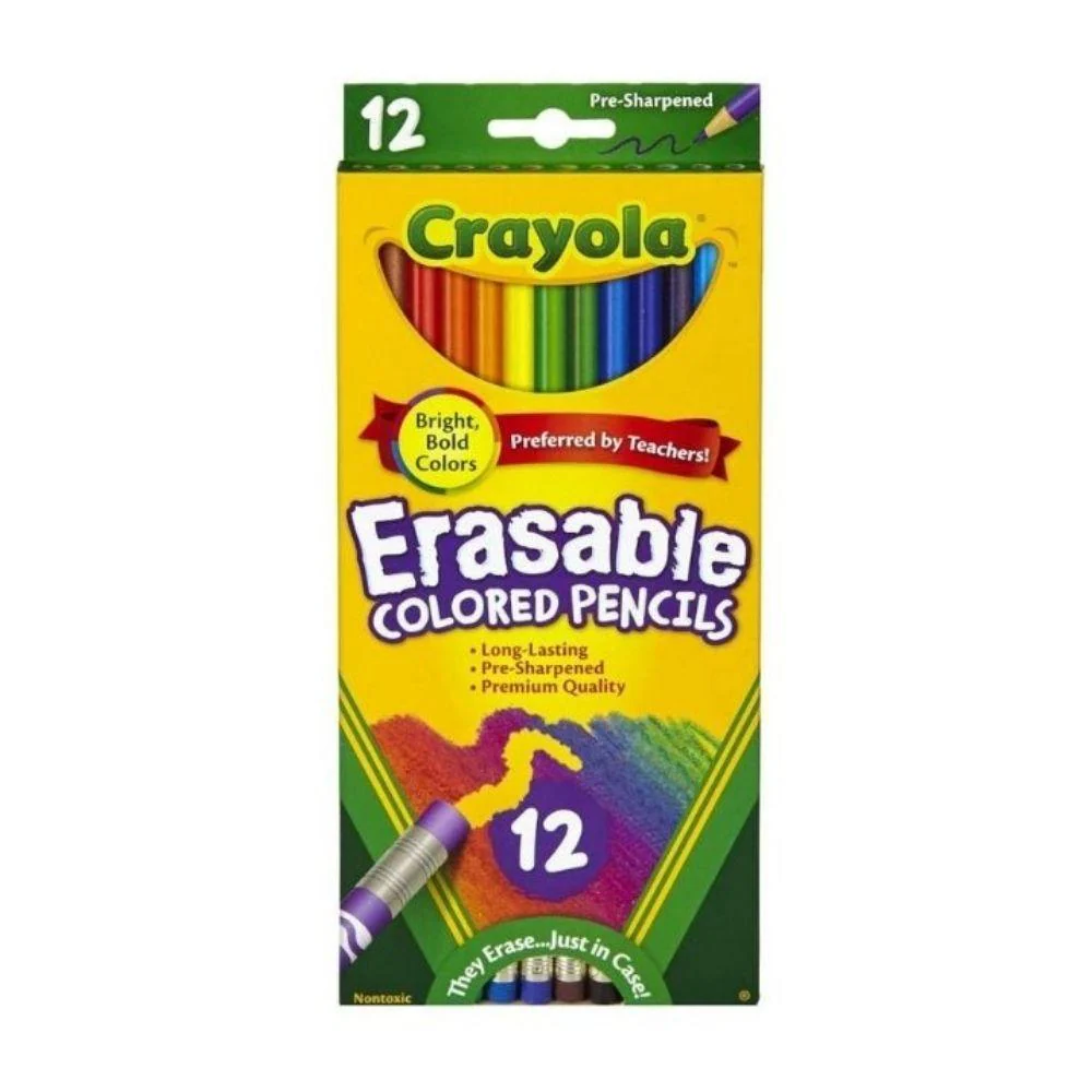 Crayola Colores Erasable 12 Piezas