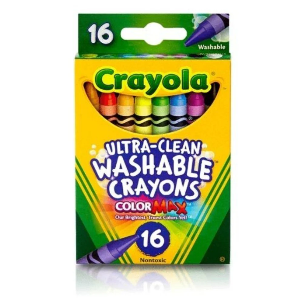 Crayola Creyones Ultra-Clean Washable 16 Piezas