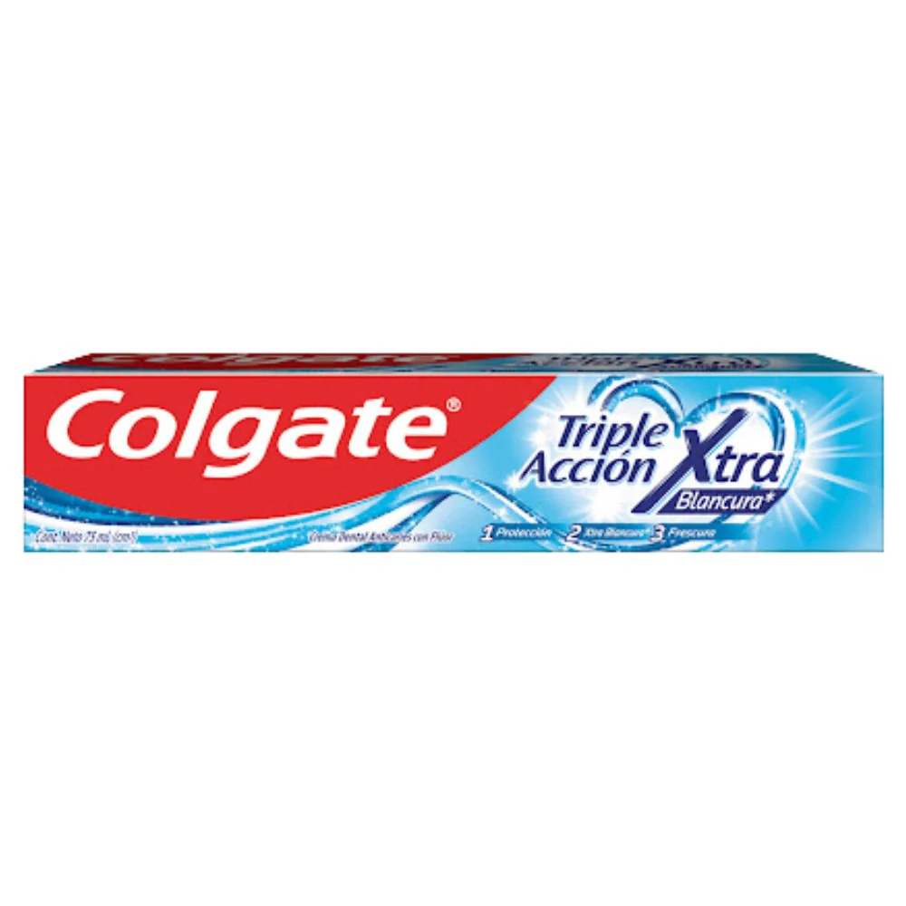 Crema Dental Colgate Triple Accion Extra Blancura 75ml