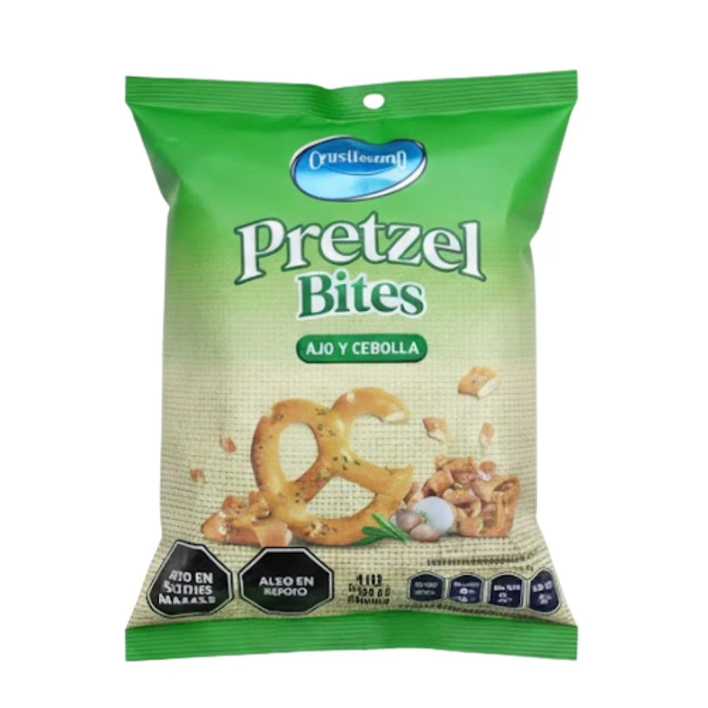 Crustissimo Pretzel Ajo y Cebolla 80gr