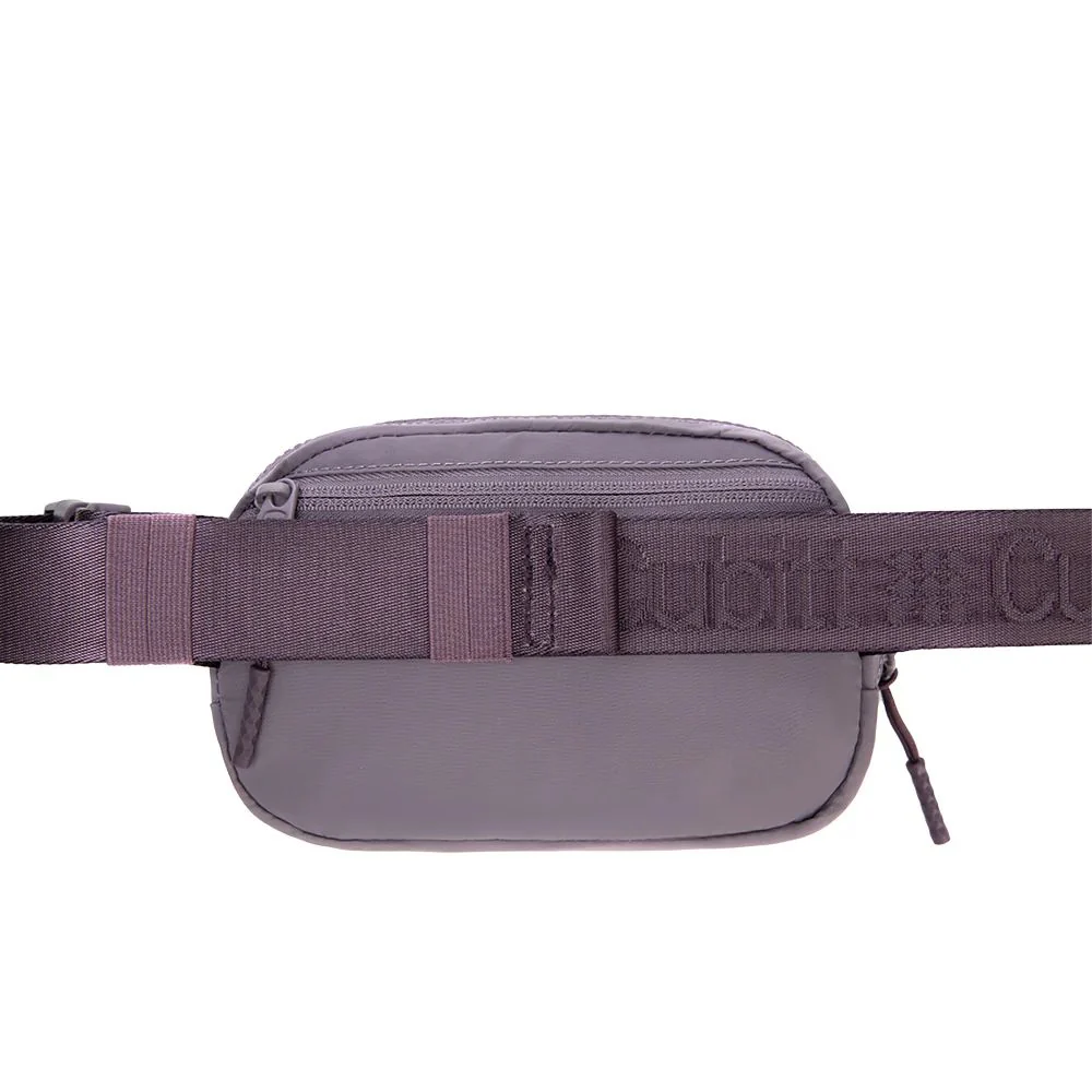 Cubitt Belt Bag Obsidian Dusty Mauve - Image 2