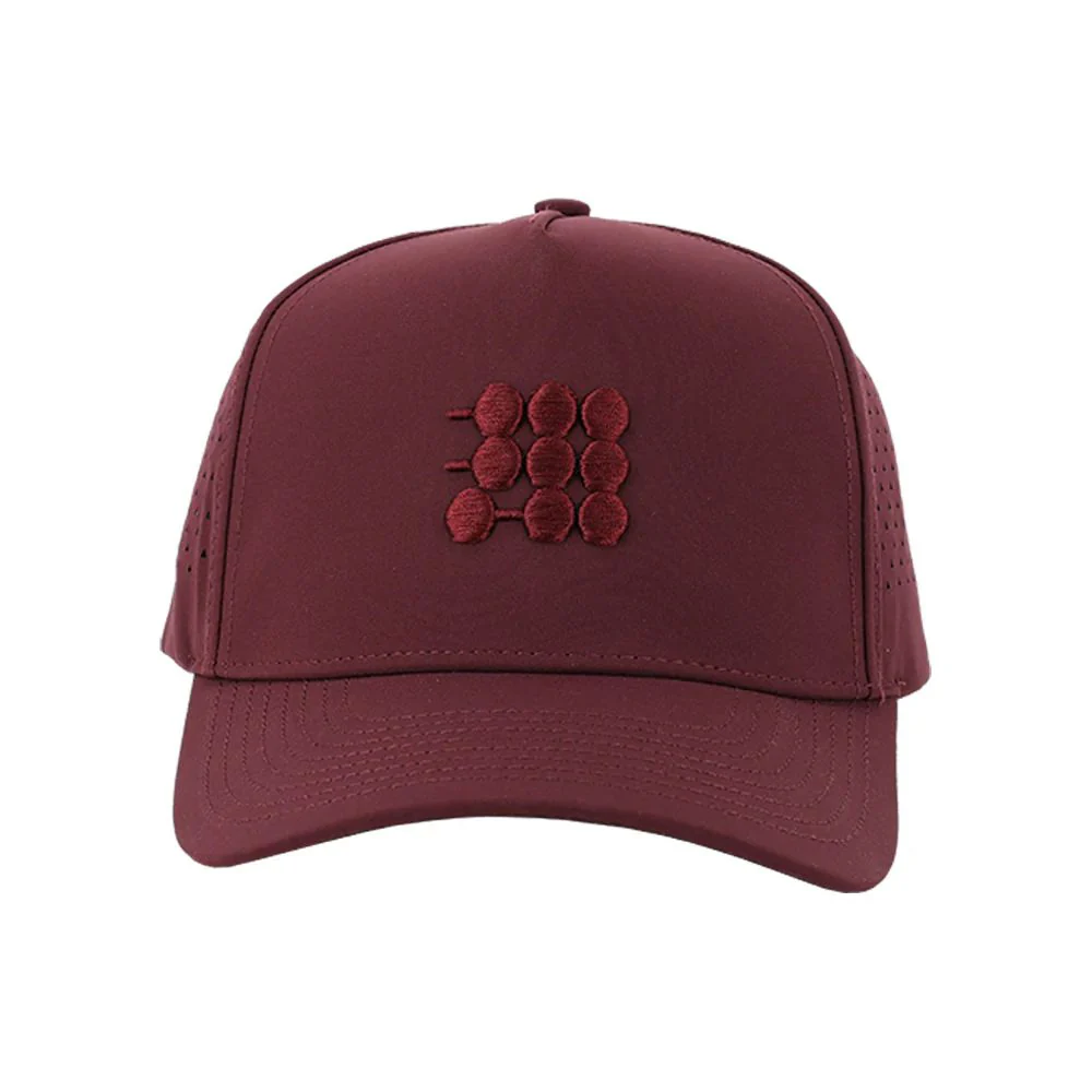 Cubitt Gorra Junior Unisex Deep Burgundy - Image 3