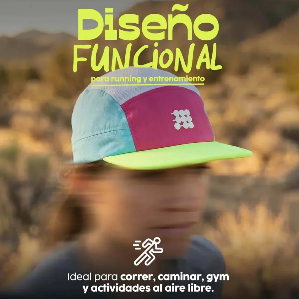 Cubitt Gorra Running Caps Neon - Image 6