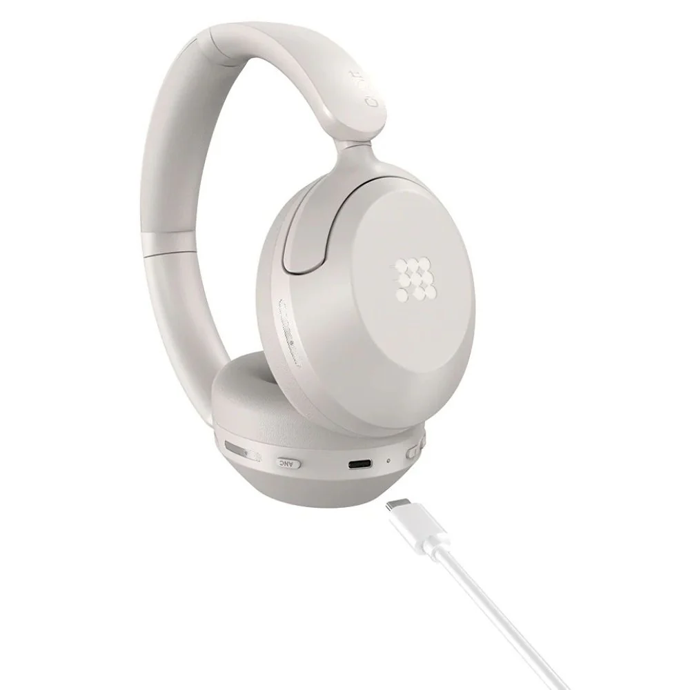 Cubitt Power Headphones – Cancelación de Ruido Híbrida y Sonido Inmersivo Rosewood - Image 4