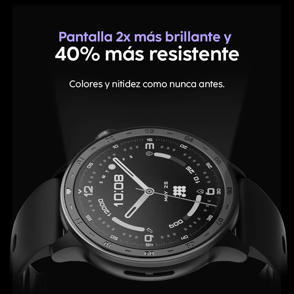 Cubitt Reloj Aura 2 Con Bluetooth, GPS, VITA AI y Salud Mocha Brown - Image 5
