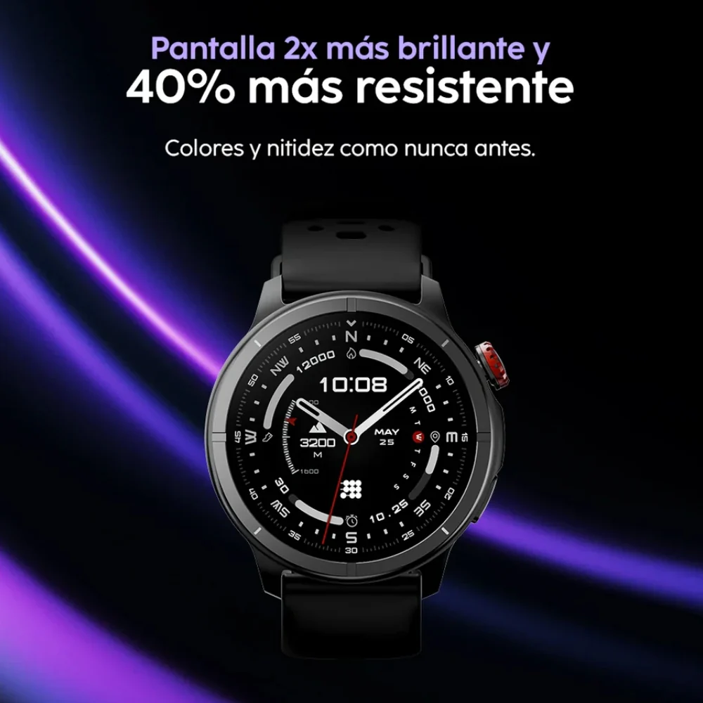 Cubitt Reloj Aura Pro 2 Con Bluetooth, GPS, IA Coach y Salud Wolf Gray - Image 5
