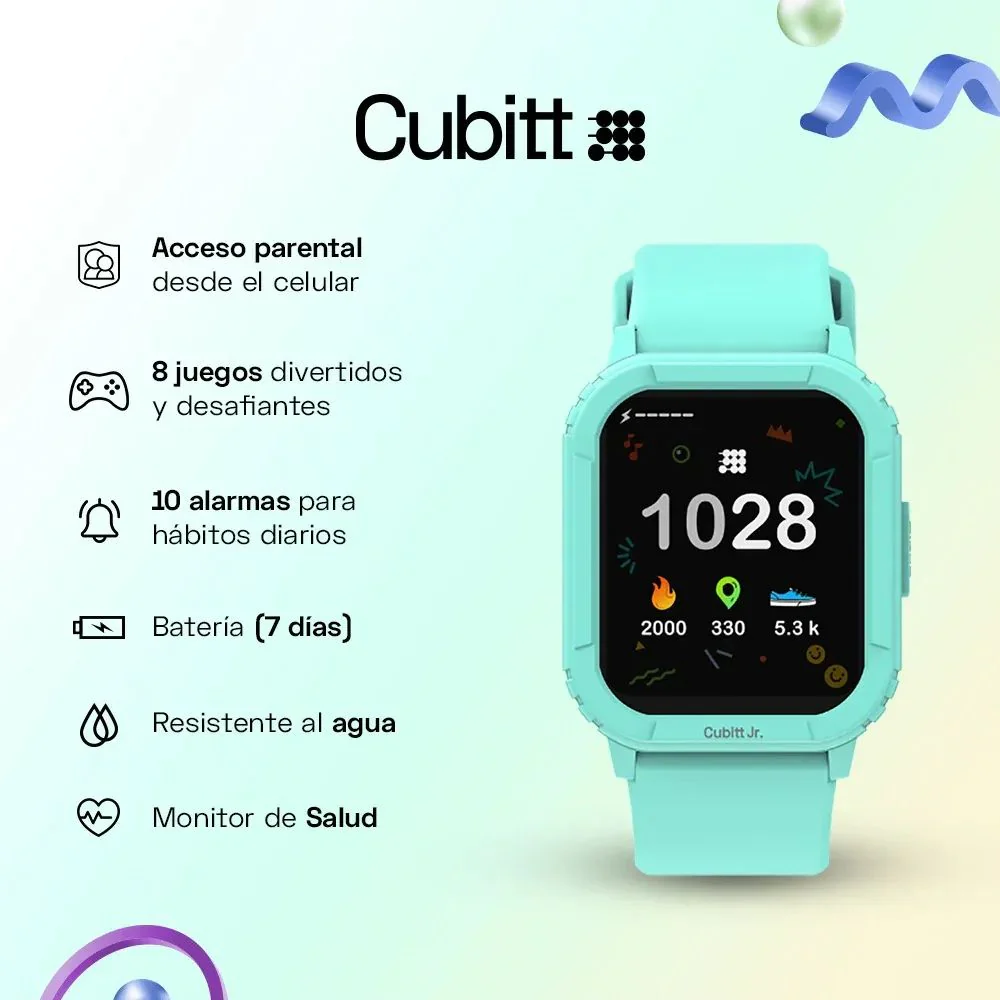 Cubitt Reloj Jr. Inteligente Artic Blue - Image 4