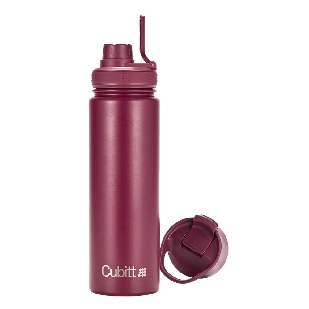 Cubitt Termo Hydro Bottle Deep Burgundy - Image 2