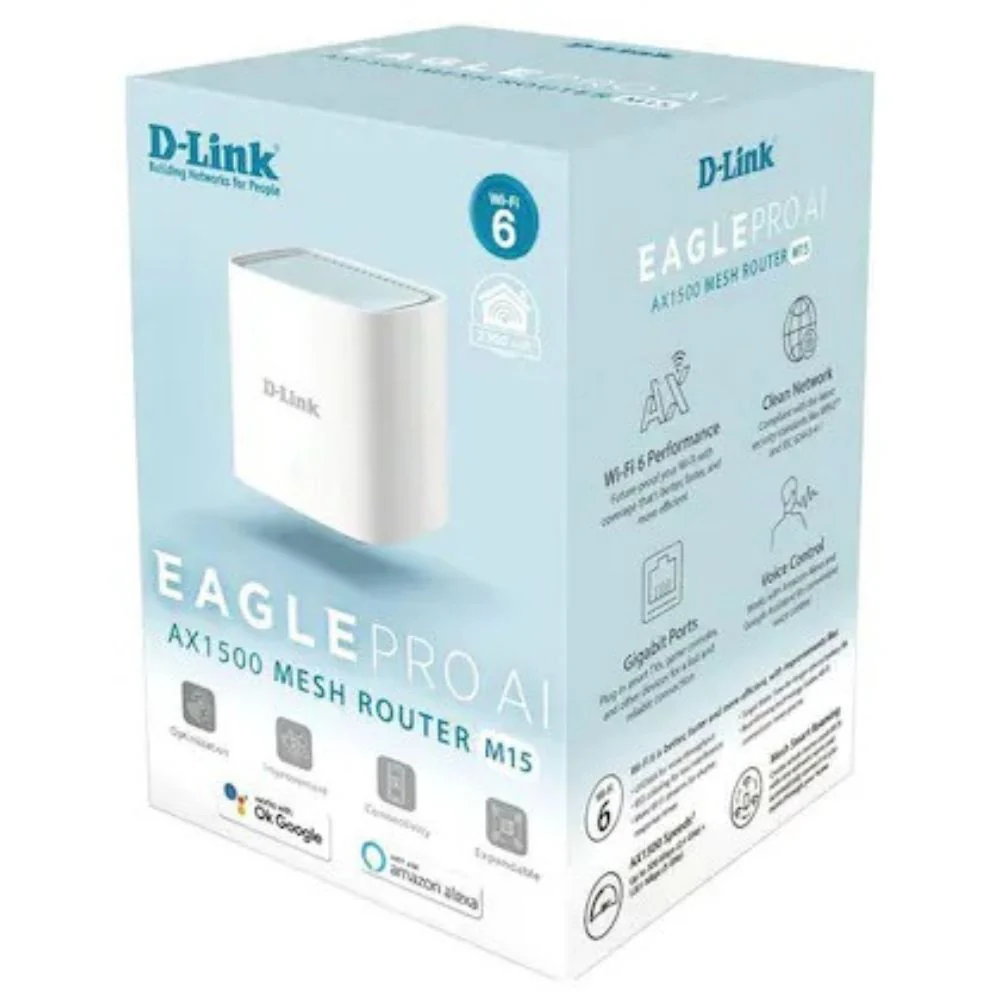 D-Link Eagle Pro AI AX1500 Mesh System M15