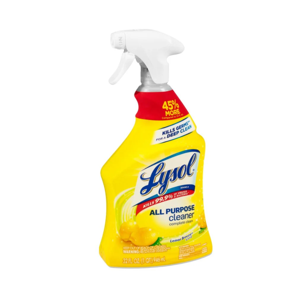 Lysol Limpiador Multiuso Lemon Breeze Scent 946ml - Image 2