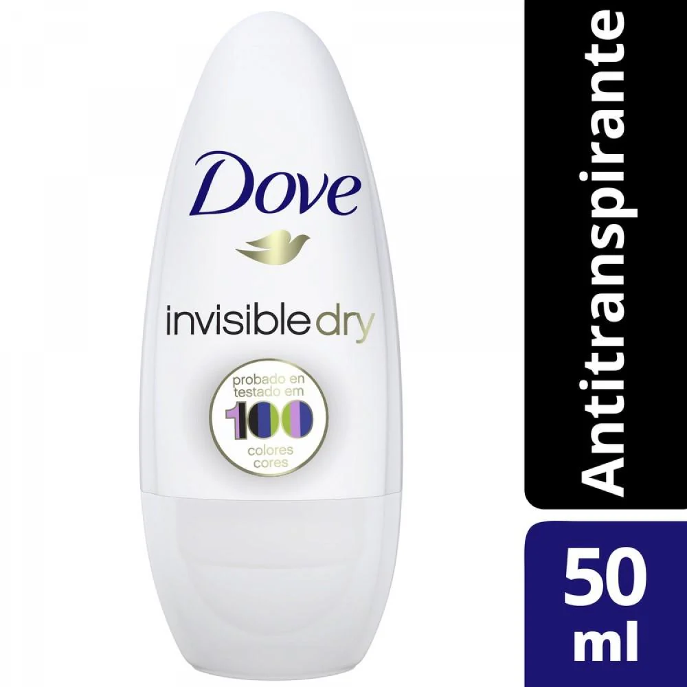 Desodorante Dove Invisible Dry roll on 50ml - Image 2