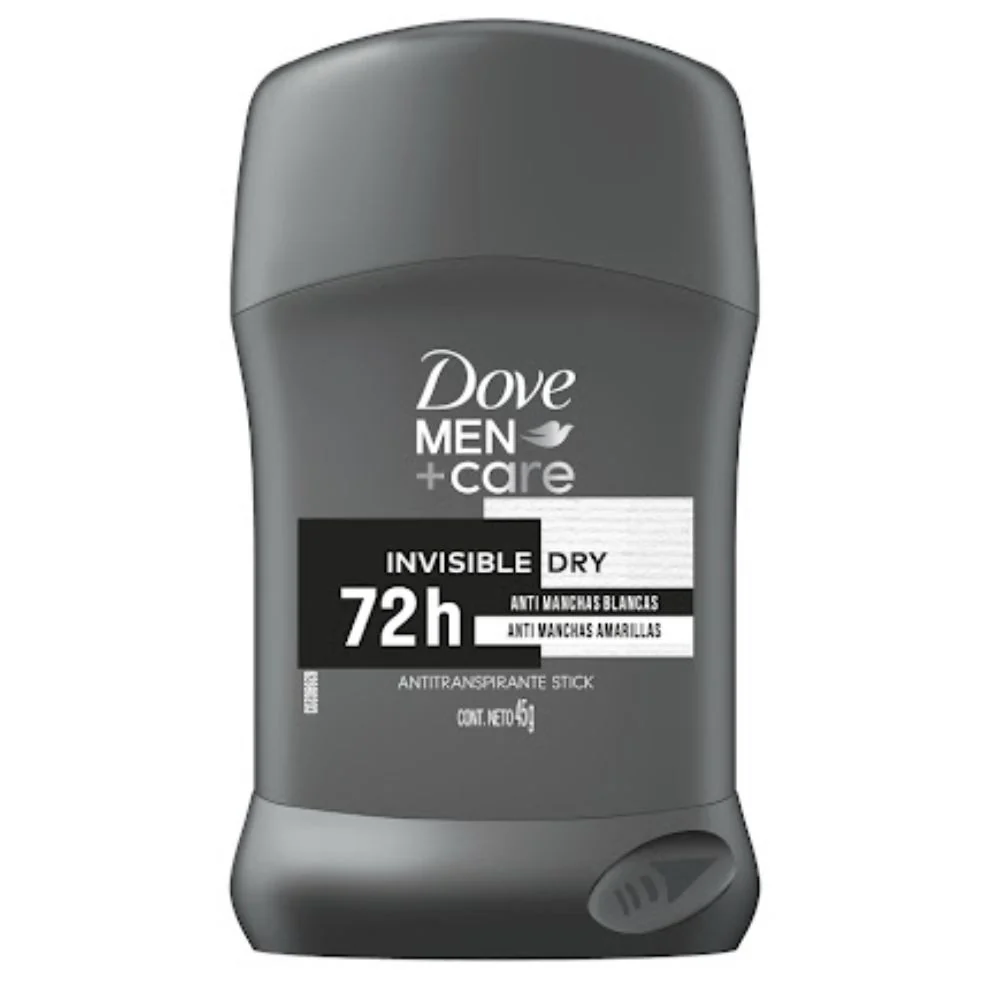 Desodorante Dove Men Care Barra Invisible Dry 45gr