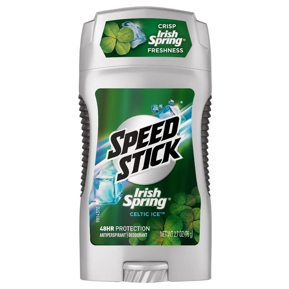 Desodorante Speed Stick Men Irish Spring Barra 76g