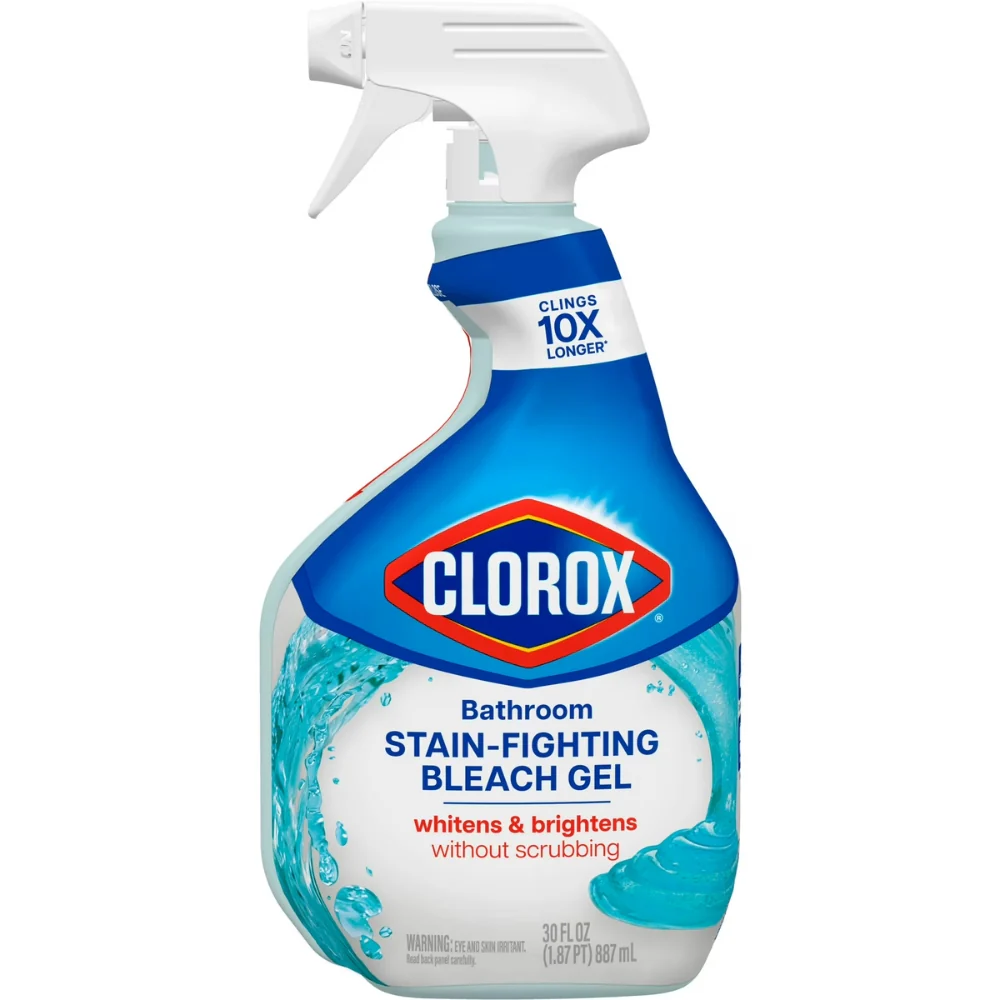 Detergente Clorox Bathroom Stain-Fighting Bleach Gel 887ml