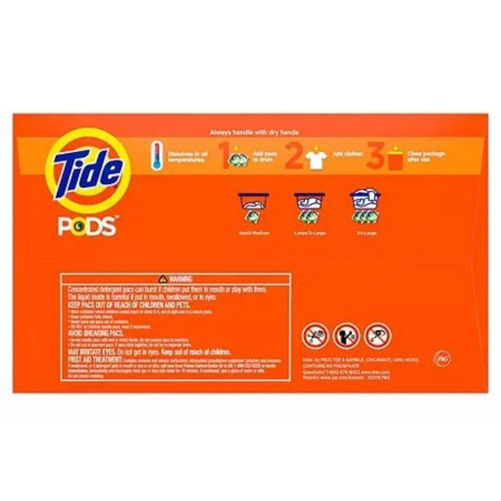 Tide Pods 3 en 1 Spring Medows 39 Pods 953gr Detergente - Image 2