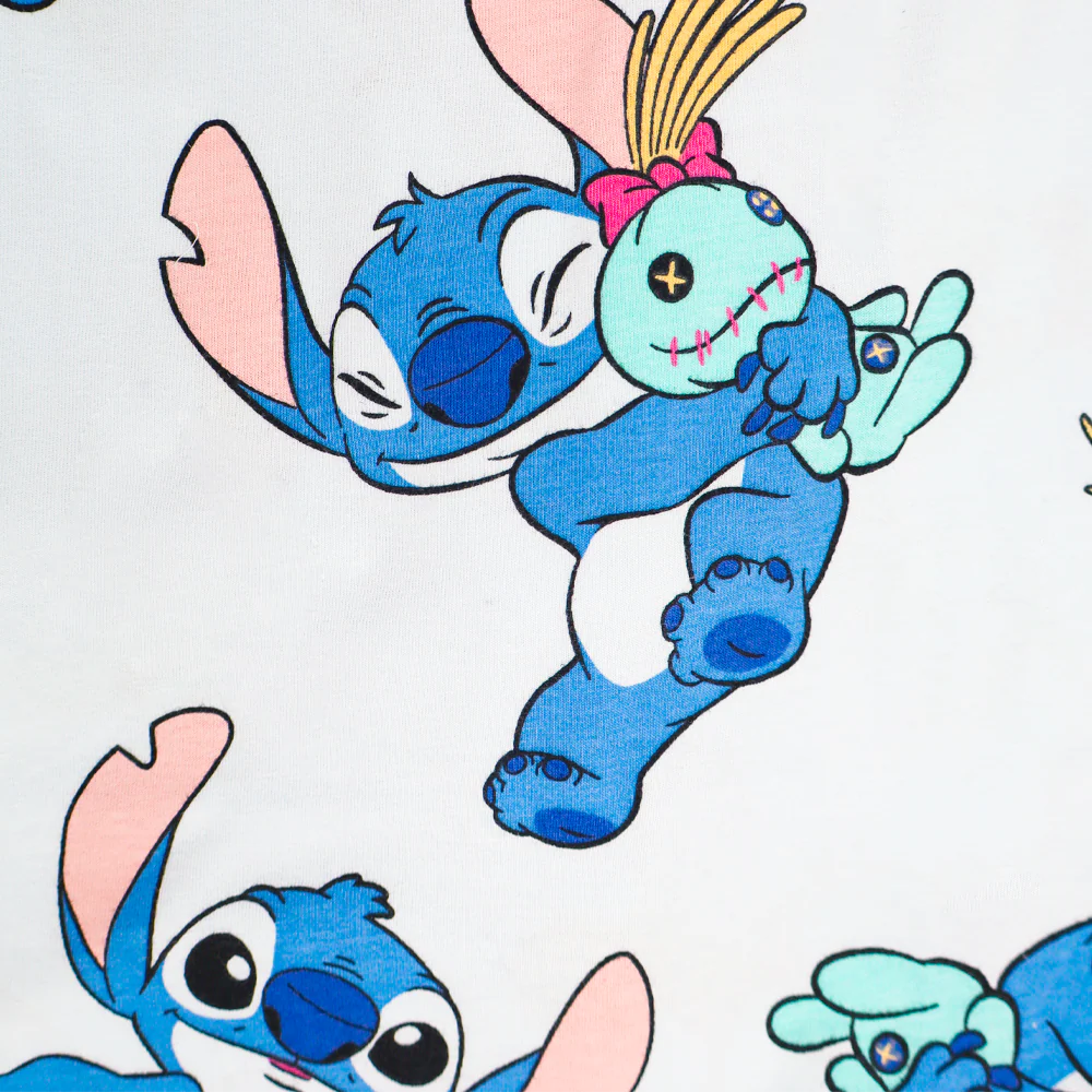 Disney Lilo & Stitch Tee & Cuffed Leg Pijama Set - Image 3