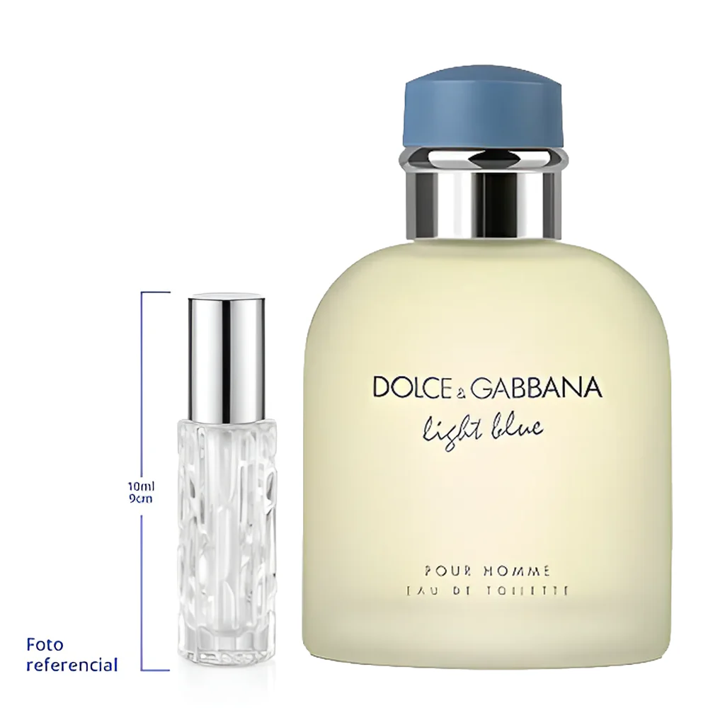 Dolce & Gabbana Light Blue Decant Travel Size Eau De Toilette For Men - Image 2
