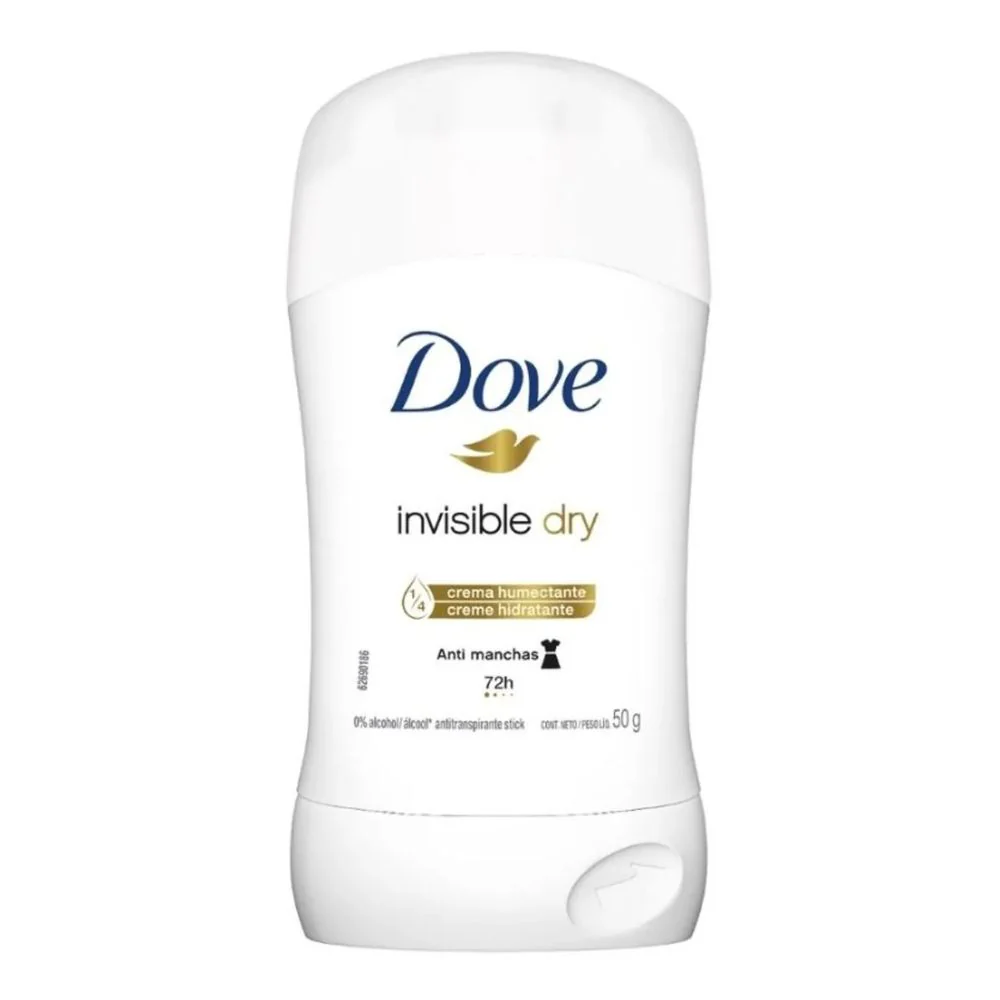 Dove Desodorante Invisible Dry Barra 50gr