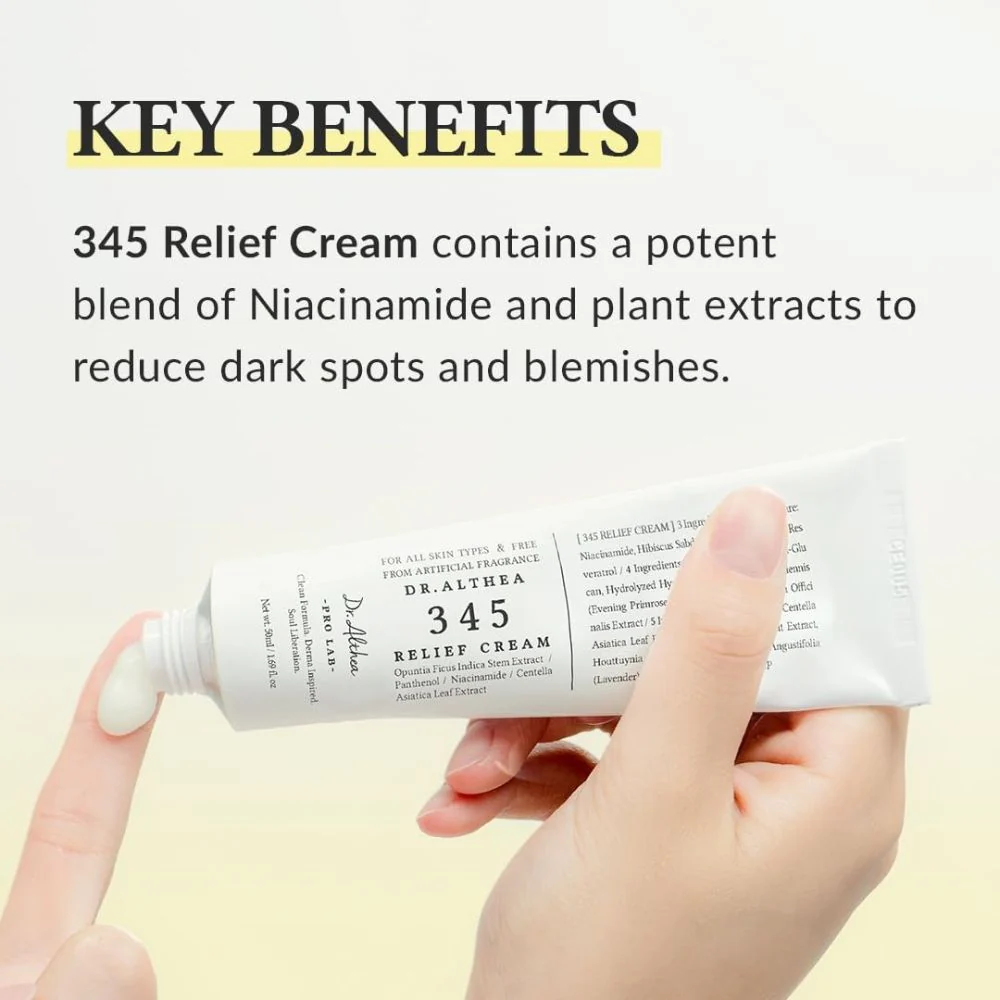 Dr. Althea 345 Crema Hidratante Facial Relief 50ml - Image 5