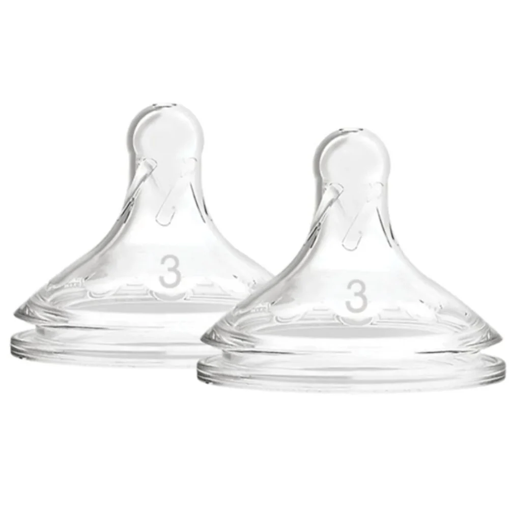Dr.Browns Tetinas De Silicona Option+ Ancha Nivel 3 2Pack 6m+ - Image 2