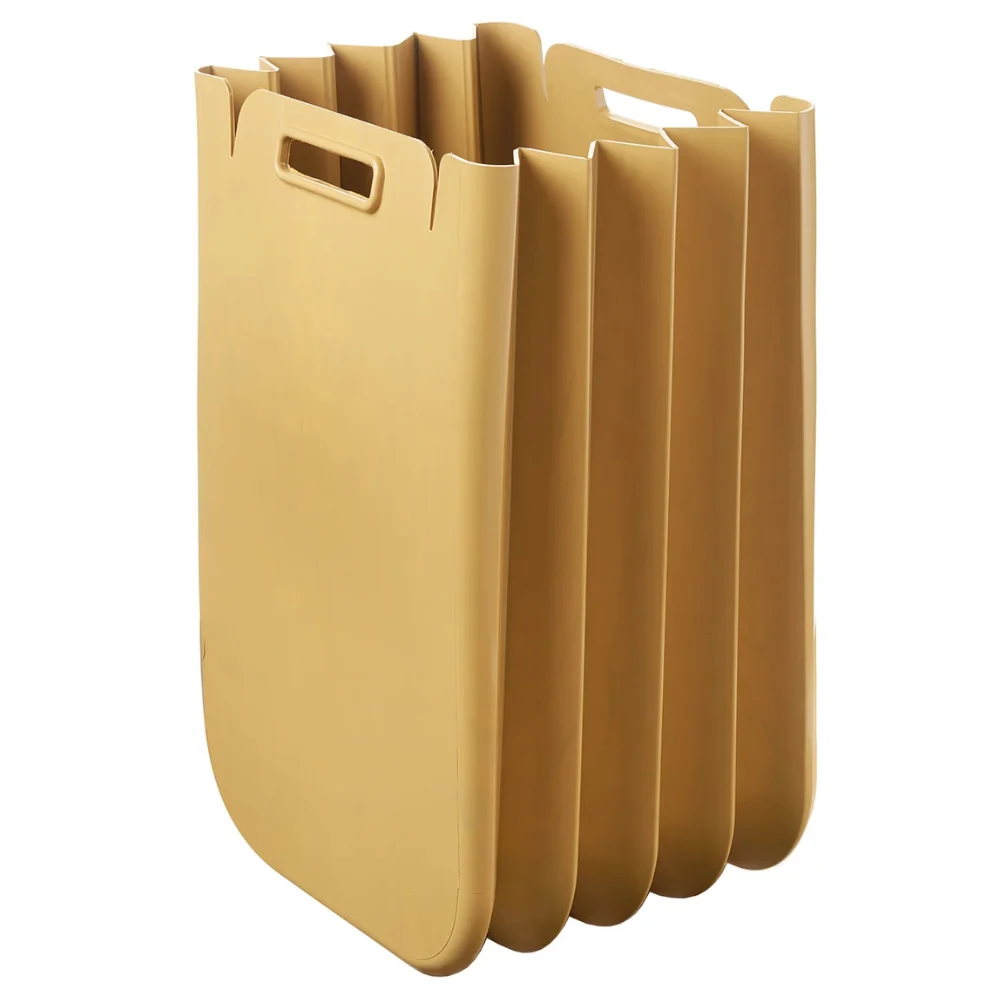 Guzzini Eco Packly Cesta Multifuncional Color Amarillo Mostaza Brillante 25L - Image 3