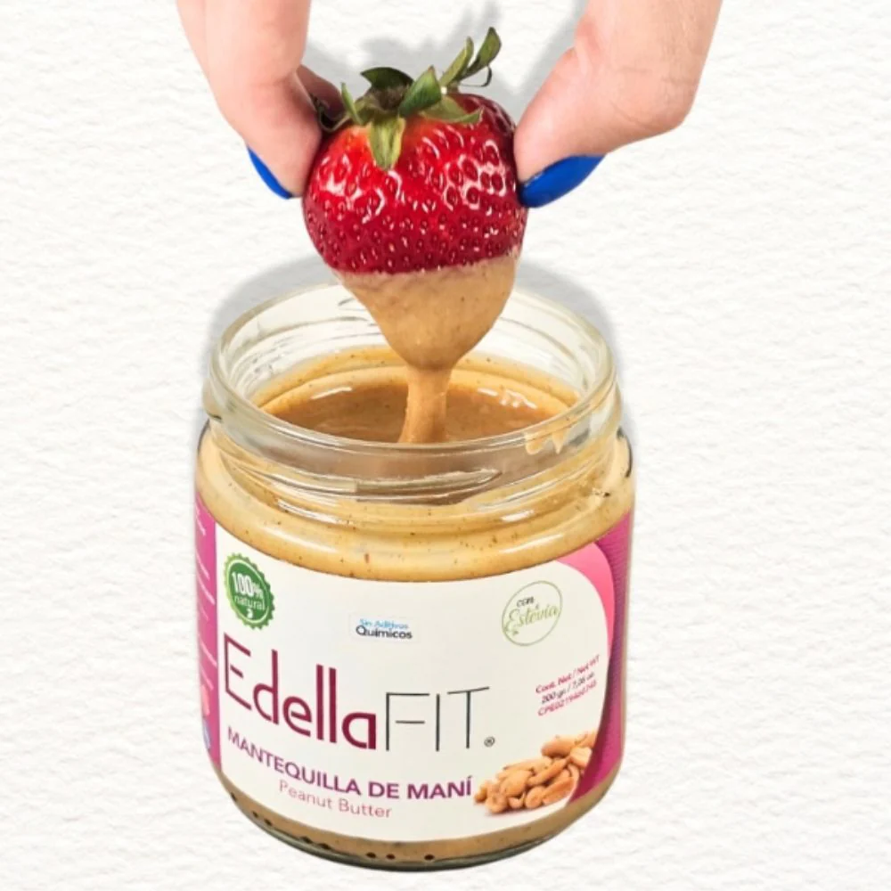 Edellafit Mantequilla de Maní Natural 200 gr - Image 2