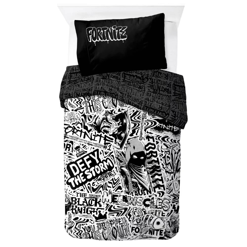 Fortnite Edredon Reversible Tamño Individual Set 2 Pzas