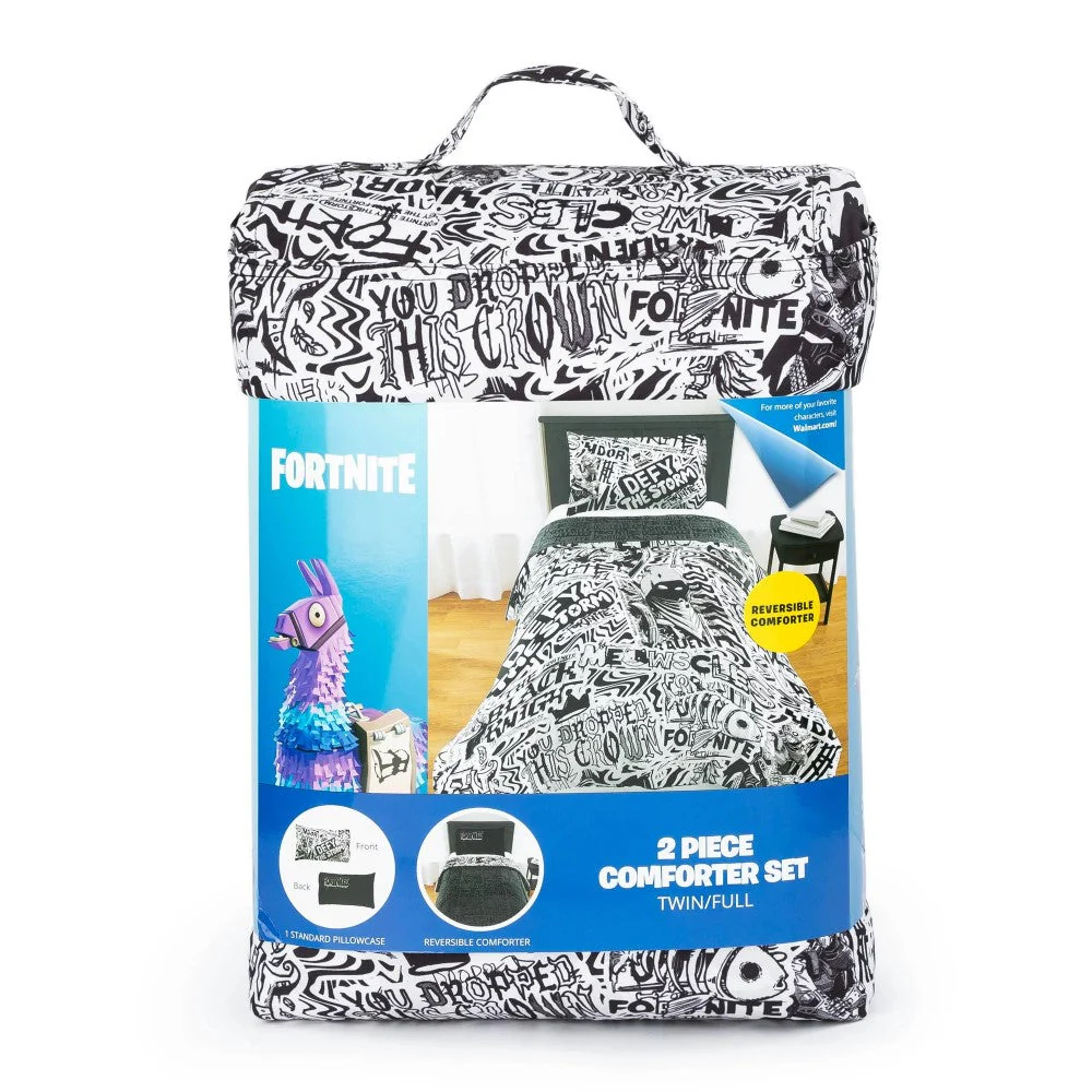 Fortnite Edredon Reversible Tamño Individual Set 2 Pzas - Image 7