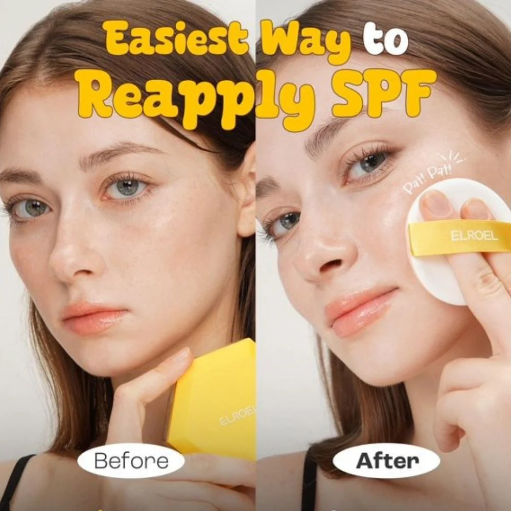Elroel Pang Pang Sun Cushion Plus Sunscreen 50SPF 15gr - Image 2