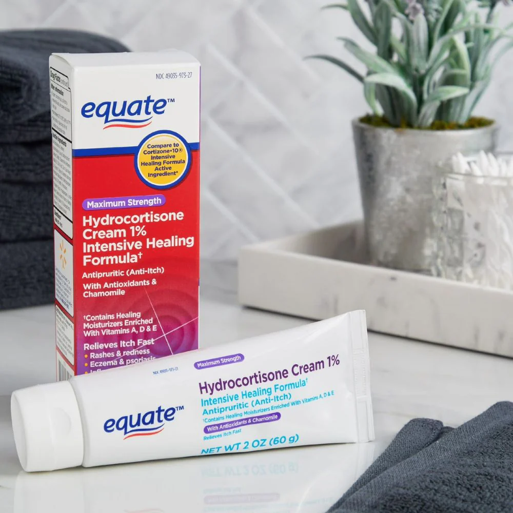 Equate Hydrocortisone Cream 1% Maximum Strenght 60gr - Image 2