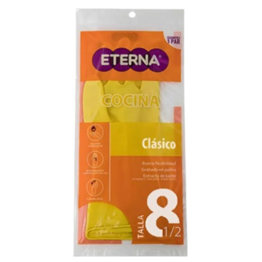 Eterna Guantes Clásicos Talla 8.5
